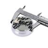 Pine Tree Under The Moonround Pill Box, 3 Compartment Round Pill Box Organizer, ^Portable Travel Pill Box for Traveling. view 4