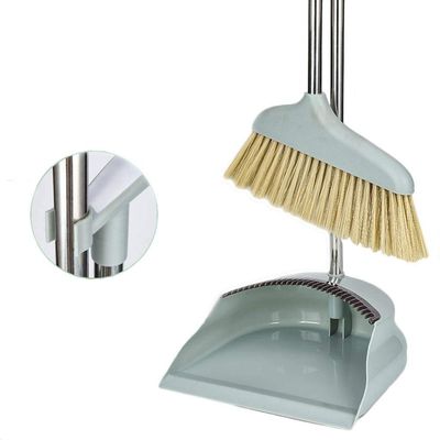 NPQPNAFC and Dustpans Sets, 90cm Extra Long Handle Grips Sweep Set Lobby Home Kitchen Office Commercial Hardwood Floor Use Dustpan Sweepers