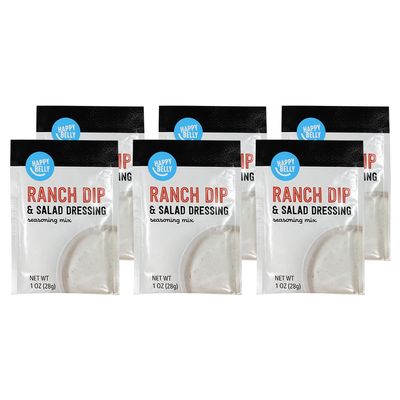 Amazon Brand - Happy Belly Ranch Dip Mix, 1 Ounce (Pack of 6)