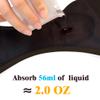 IRISMORII Washable Incontinence Leak Proof Underwear for Women Absorbent Panties Protective Briefs Postpartum 3 Pack (Black M) view 2