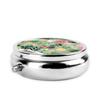 Bonsai Plantround Pill Box, 3 Compartment Round Pill Box Organizer, ^&Portable Travel Pill Box for Traveling. view 3