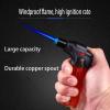 3-Pack Long-Mouth Direct-fire Butane lighters, Multi-Purpose lighters, Windproof lighters, Transparent Window lighters, Suitable for Outdoor and Camping.(Red) view 4