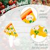 24 Pieces Pizza Cupcake Toppers Pizzeria Happy Birthday Slice Decorations, Themed Birthday Party for Boys and Girls, Pizza Party or Baby Shower Party Decorations, Birthday Gifts for Kids. view 3
