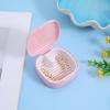 Beaupretty Retainer Box Portable Storage Case Drainer Basket Retainer Holder for Cleaning Pocket Case for Dentures and Guards view 2