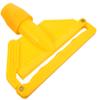 RENDJGOU Sponge Scrubber,Bathroom Tile Cleaner,Mop Head Clip,Floor Mop Clip for Mop Detachable Mop Clop, Mop Head Holder Mop Head Replace Clip Mop Handle Accessories Mop Replacement Holder/Yellow/17. view 1