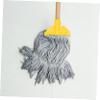 RENDJGOU Sponge Scrubber,Bathroom Tile Cleaner,Mop Head Clip,Floor Mop Clip for Mop Detachable Mop Clop, Mop Head Holder Mop Head Replace Clip Mop Handle Accessories Mop Replacement Holder/Yellow/17. view 3
