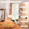 550 ML Aroma Diffiser with Essential Oils Set, Essential Oil Diffuser with Remote, Ultrasonic Technology Aromatherapy Diffusers Auto Shut-Off for Office, Home view 3