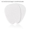 8 Pcs Felt Shoe Tongue Pads Adhesive Tongue Pads Mens Shoe Filler Insert Tongue Felt Tongue Pads Cushion for Shoes White view 2