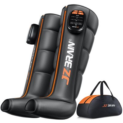 JZBRAIN Sequential Air Compression Recovery System : Professional Full Leg Compression Boots for Fast Recovery & Circulation Improvement - Recovery Device for Athletes Runners Gym Users