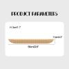 WRYSQBHJYB Threshold Strip Step Ramp Threshold Ramp, Wheelchair Ramps for Home Steps, Non-Slip and Durable, Handicap Ramp for Wheelchair, Home Entry, Threshold Transition Strip(Beige,3cm/1.1in) view 2