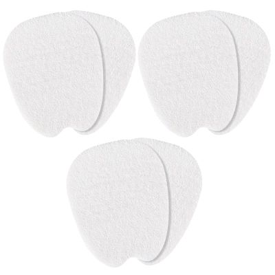 6 Pcs Adhesive Tongue Pads Felt Shoe Tongue Pads Inserts Soft Self-Adhesive Shoe Inserts Felt Tongue Pads Cushion for Shoes
