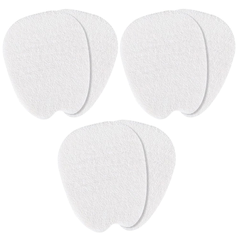 6 Pcs Adhesive Tongue Pads Felt Shoe Tongue Pads Inserts Soft Self-Adhesive Shoe Inserts Felt Tongue Pads Cushion for Shoes