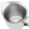KEILEOHO 8 Pack 3oz Small Metal Pitcher, Stainless Steel Creamer Pitcher, Bell Shaped Creamers with Pouring Spout Creamer Pitchers for Serving Cream, Milk, Coffee view 3