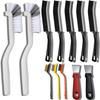 12Pcs Crevice Brushes for Cleaning Crevice Cleaning Brush Set Hard Bristle Crevice Cleaning Brush Supplies for Corner Sink Cup Teapot Bottle Blender-Multifunctional Brush Cleaner view 1