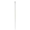 Boardwalk Individually Wrapped Giant Straws, 10.25", Polypropylene, Red/White Striped, Case of 2,000 view 1