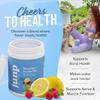 JUNP Electrolytes Powder No Sugar No Carbs  Fresh Berry Lemonade Keto Drink Mix - Potassium & Salt Electrolyte Hydration Powder Zero Calorie Sugar Free Electrolyte Powder, 90 Servings (Pack of 2) view 3
