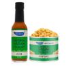 Assam Spice Duo: Clark + Hopkins Assam Pepper Sauce & Belmont Assam Peanuts with Ghost Pepper, Turmeric & Spices view 1