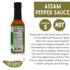 Assam Spice Duo: Clark + Hopkins Assam Pepper Sauce & Belmont Assam Peanuts with Ghost Pepper, Turmeric & Spices view 2