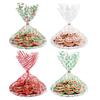 American Greetings Christmas Cellophane Cookie Tray Bags with Twist-Ties, Holiday Patterns (12-Count) view 1