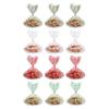 American Greetings Christmas Cellophane Cookie Tray Bags with Twist-Ties, Holiday Patterns (12-Count) view 2
