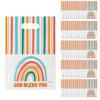 8 1/2" x 12" Bulk 50 Pieces Religious Happy Birthday Goody Bags view 1