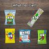 Fruit Snacks Variety Pack  40 Count Assortment of Chewy, Fruity Treats for Kids and Adults  Lunchbox, Classroom, and Travel-Friendly Snack Packs by Stuff Your Sack view 2