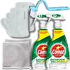 BROS2FL Comet Bathroom Cleaner Spray - 32 oz (2 pk) Bundle Cleaning Gloves, Cleaning Brush, and Multipurpose Wire Miracle Cleaning Cloths (4 Items) view 1