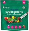 Greens Organic Superfood Blend ~ Probiotics, Antioxidants, Hydration ~ 10g Superfoods, 5g Fiber ~ 70 Superfoods ~ 45 Stick Packs view 1