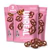UNREAL Milk Chocolate Covered Pretzels, 7g Sugar, Chocolate Candy Treat Bag, Gluten Free, Fair Trade, Non-GMO, 3.5oz (Pack of 3) view 1
