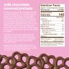 UNREAL Milk Chocolate Covered Pretzels, 7g Sugar, Chocolate Candy Treat Bag, Gluten Free, Fair Trade, Non-GMO, 3.5oz (Pack of 3) view 2