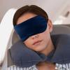2 PCS Navy Satin Sleep Masks, Adjustable Silk Eye Mask for Sleeping, Blind Folds Soft Breathable Blindfold for Adults Couples Play Party Games Airplane Travel Essentials Eye Covers Patches Night Mask view 4