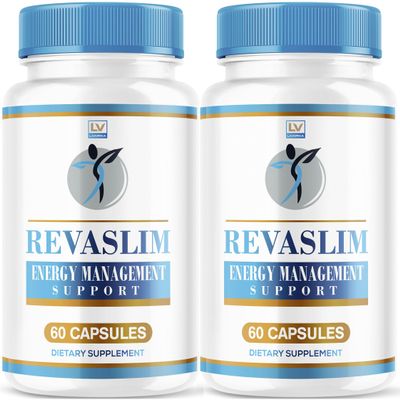 (2 Pack) Revaslim Pills, Revaslim, Revaslim Advanced Formula, Revaslim Capsules All Natural, Revaslim Vitamin Reviews 120 Capsules for 2 Months
