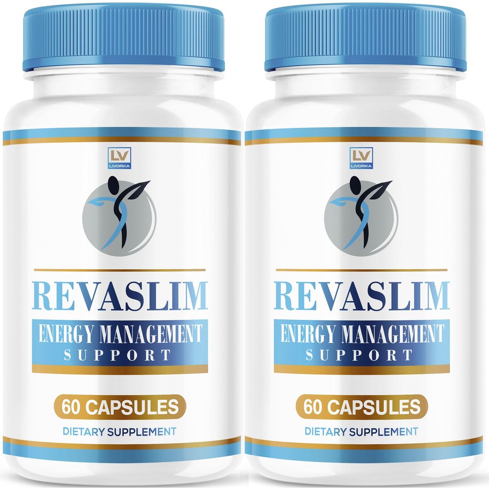 (2 Pack) Revaslim Pills, Revaslim, Revaslim Advanced Formula, Revaslim Capsules All Natural, Revaslim Vitamin Reviews 120 Capsules for 2 Months