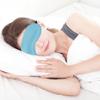 2 PCS Blue Silk Sleep Mask - Eye Masks for Sleep, Blindfold Travel Eye Mask - Shade Cover for Sleeping - Men & Women view 3