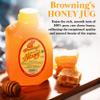 Browning's Honey Jug - Pure Raw Clover Honey, Natural Sweetener, Unfiltered and Unpasteurized, Perfect for Cooking, Baking, and Beverages (3 lb Jug) view 3