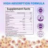 HEALOADING GABA Gummies Supplement for Nighttime Relaxation: Calm Support with L-Theanine, 5-HTP, Vitamin D3, B12 & Ashwagandha - Stress Relief, Brain Support & Mood Balance 60 Gummies 30 Day Supply view 2