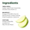 Brainiac Apple Applesauce, Unsweetened Applesauce with Vitamin C, Omega-3s & Choline, 64 Count, 3.2 oz view 3