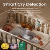 CHICWAY 2026 Mom's Choice Awards, Portable Sound Machine for Baby Adult, AI Cry Detection, 18 Soothing Sound, Bluetooth Rechargeable White Noise Machine for Home Office Travel, Nursery Light, Green view 3