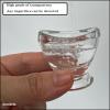 2 Pcs Glass Eye Wash Cups Eye Wash Cleaner for Eye Rinse,Portable Eye Care Tools view 2