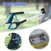 6-Pack 32inch Upgrade Foldable Grabber Reacher Tool, Reacher Grabber Pickup Tool with 4 inch Wide jaw and 360 Rotating Head,Grabbers for Seniors Outdoor & Indoor (Blue) view 2