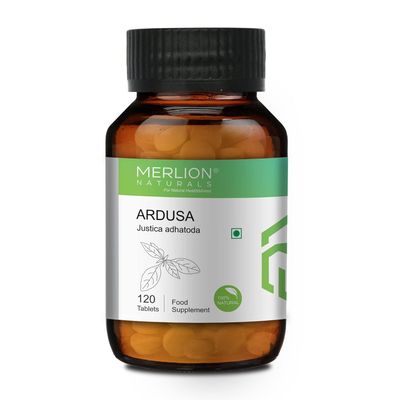 Ardusa Tablets Justicia adhatoda, All Natural, Pure Herbs 500mg x 120 Tablets