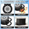 CHUNNIN 24Pcs Race Car Wheels Party Gift Boxes for Race Car Party Decorations Car Wheels Shaped Treat Boxes Racing Car Birthday Party Candy Boxes with Handle for Birthday Baby Shower Party Supplies view 4