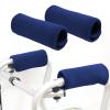 2 Pack Walker Handle Cushions Walker Grip Covers Pads Walker Padded Hand Grip Covers for Rolling Wheelchair Walker Elderly Grippers Rollator Handle (Dark blue) view 1