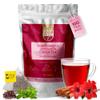 Tealeaf & Co. Sweet Hibiscus Cinnamon Green Tea with Hibiscus, Cinnamon, Stevia & Clove - Green Tea Bags with Fresh Herbs and Spices (Low Caffeine) - 100 Teabags view 1