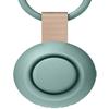 CHICWAY 2026 Mom's Choice Awards, Portable Sound Machine for Baby Adult, AI Cry Detection, 18 Soothing Sound, Bluetooth Rechargeable White Noise Machine for Home Office Travel, Nursery Light, Cyan view 1