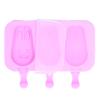 Ice Cream 2-Pack Silicone Shape with Lid for Homemade Treats Compatible with Standard Freezers and Kitchen Storage view 3