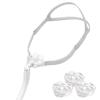 Nasal Pillow Assembly Kit for P10, Under Nose Pillow Supplies Includes Headgear, Tube and 3 Size Nose Pads view 1