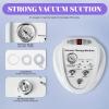Vacuum Therapy Machine, Multifunction Back Vacuum Cupping Therapy Sets, Cupping Scraping Body Shape Massager Adjustable Suction 6 Modes with 24 Cups and 3 Metal Guasha Head view 3