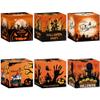 Haiyou 6pcs Halloween Paper Gift Boxes, Candy Cake Gift Goodie Packing Boxes Pumpkin Ghost Witch Boxes for Halloween Decoration Party Favors view 1