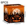 Haiyou 6pcs Halloween Paper Gift Boxes, Candy Cake Gift Goodie Packing Boxes Pumpkin Ghost Witch Boxes for Halloween Decoration Party Favors view 3
